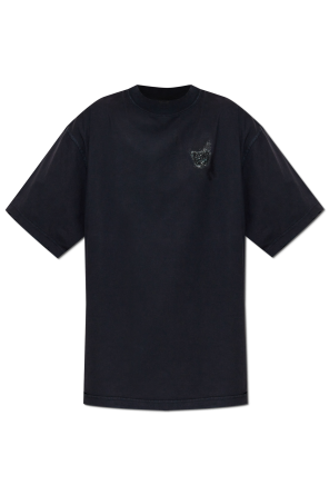 Comme des Garçons Play T-shirt with logo patches | Women's